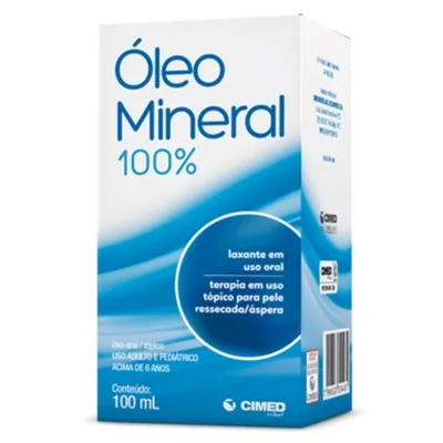 oleo mineral 100ml cimed oleo mineral100ml