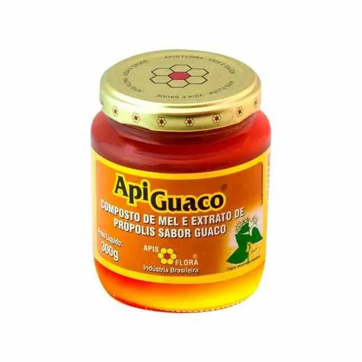 Apiguaco Mel Com Própolis Apis Flora 300g
