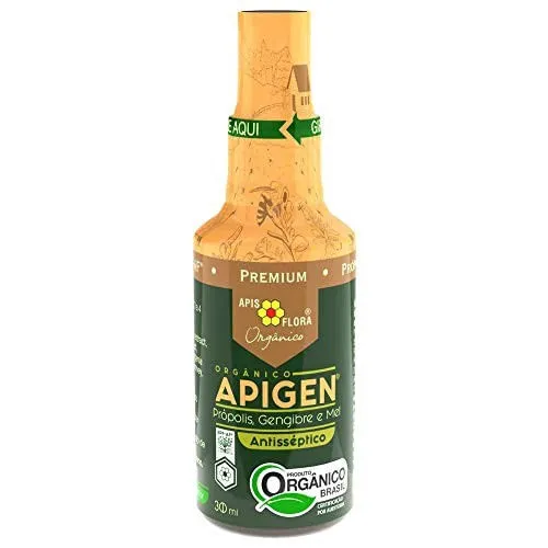Apigen Orgânico Apis Flora Própolis, Mel E Gengibre Spray 30ml