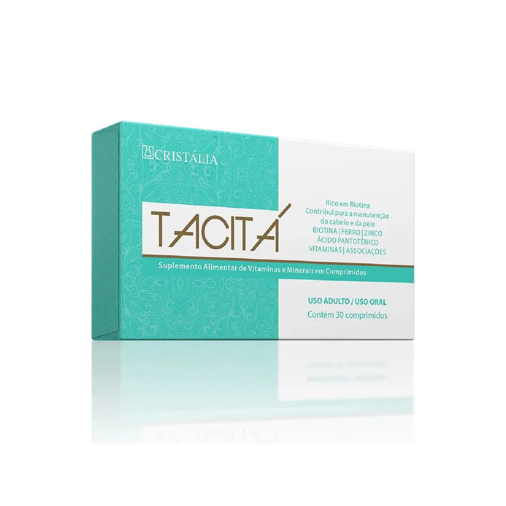 suplemento alimentar de vitaminas e minerais tacita 30 comprimidos