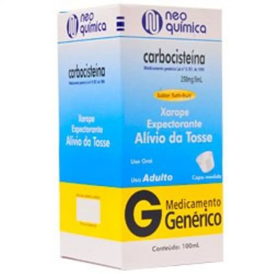 carbocisteina xarope adulto