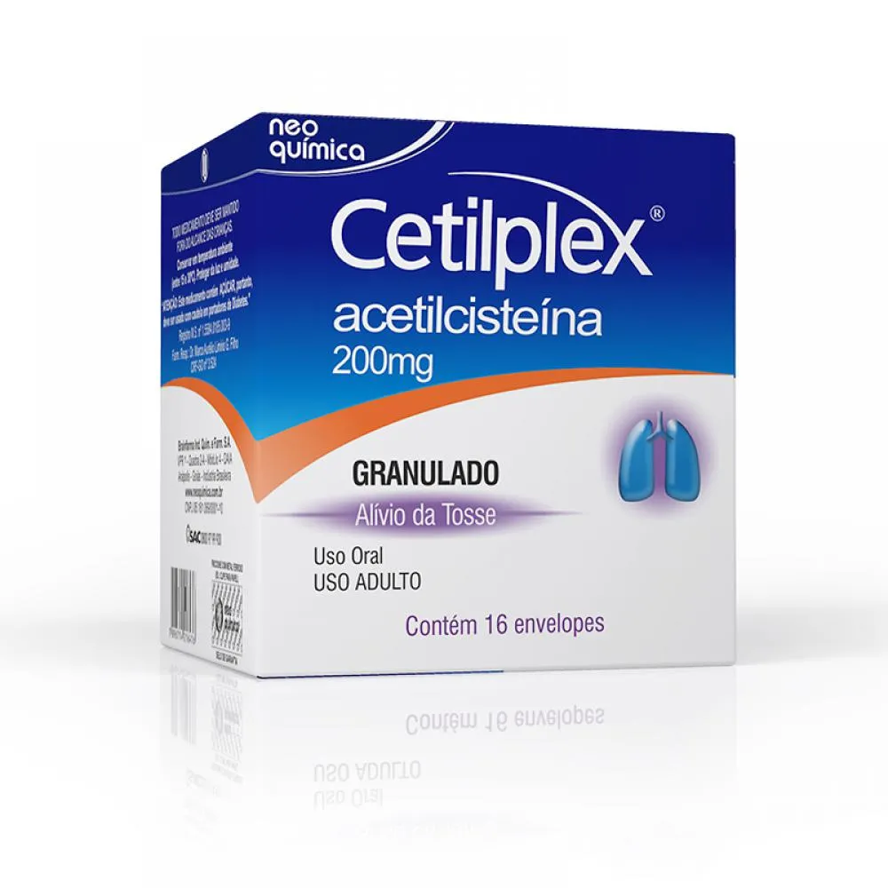 cetilplex 200mg granulado c/16
