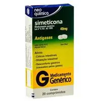 simeticona 40mg 20 comprimidos