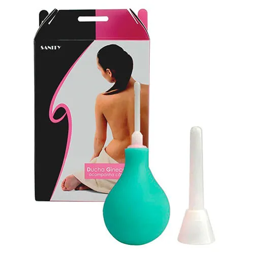 Ducha Ginecológica Sanity N 12 Verde 1 Unidade