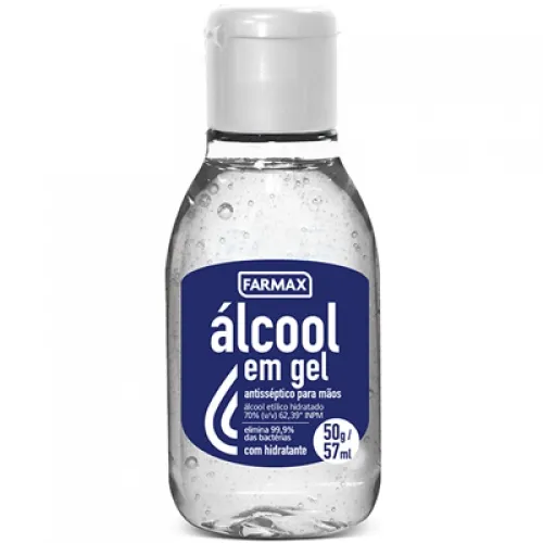 alcool 70% gel 50g farmax