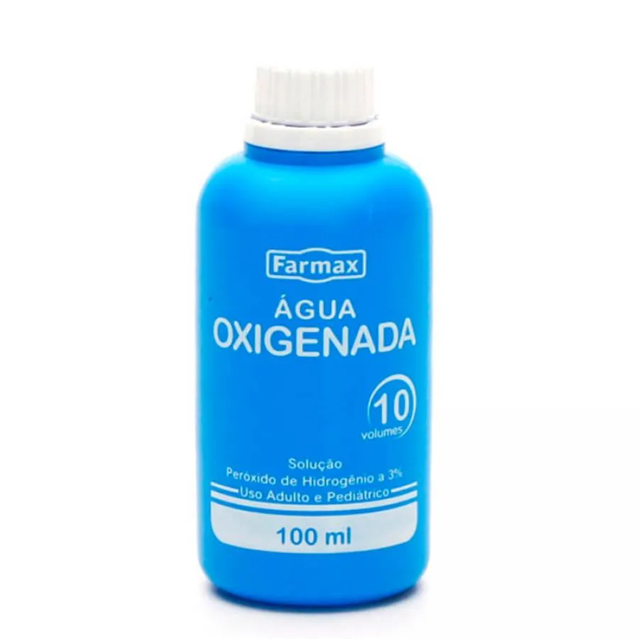agua oxigenada 10vol 100ml farmax