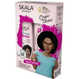 Kit Skala Expert Shampoo+Condicionador Crespo Divino 325ml + 325ml