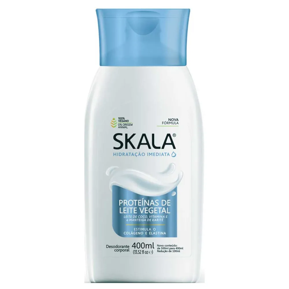 Hidratante Corporal Skala Proteínas De Leite Vegetal 400ml