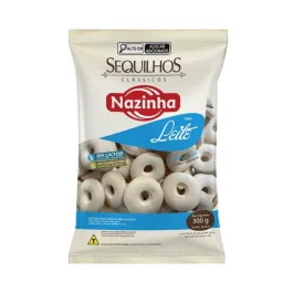 Sequilhos Leite 350g Nazinha