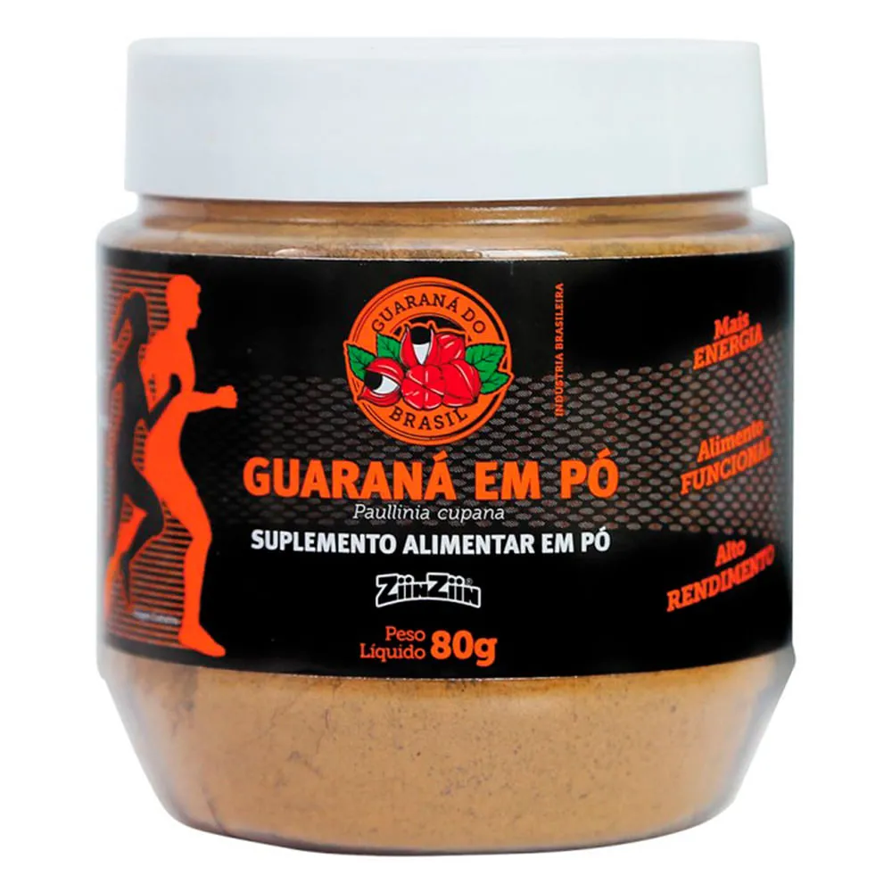 Guaraná Em Pó Ziinziin 80g