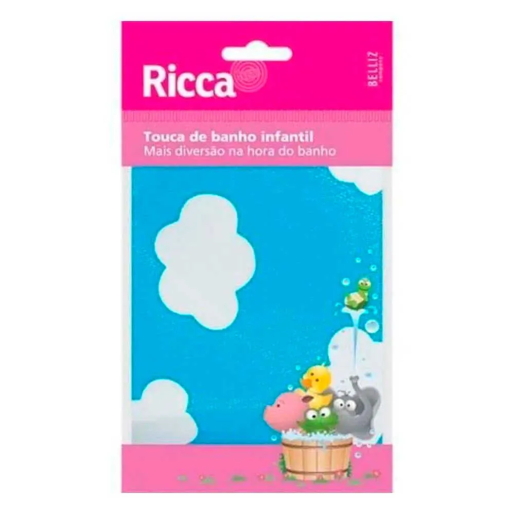 Touca De Banho Infantil Ricca 1 Unidade