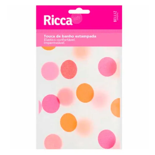 Touca De Banho Ricca Estampada 1 Unidade
