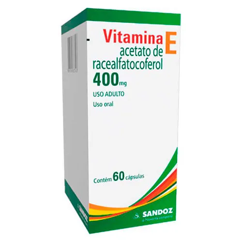 Vitamina-e 400mg 60 Comprimidos