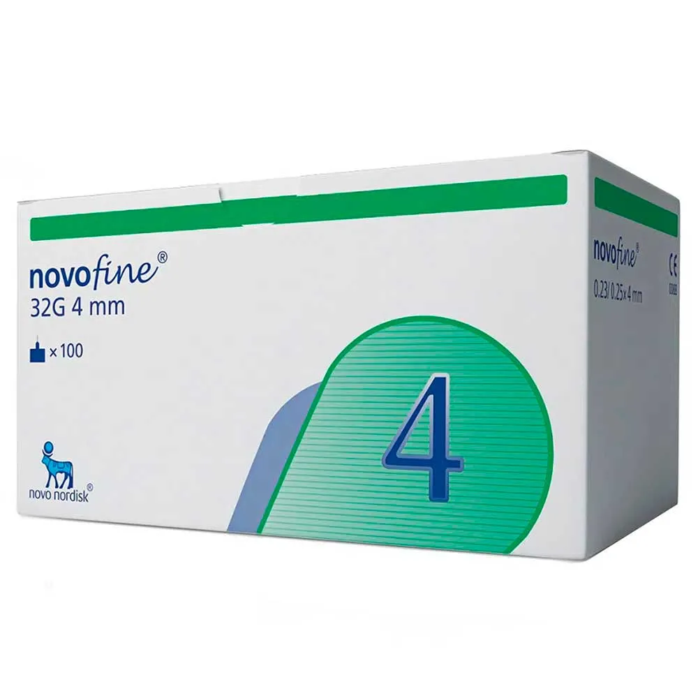 Agulha Descartável Novofine 32g 4mm 100 Unidades