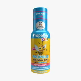 Spray Bucal Composto de Mel e Extrato de Própolis Apis Vida Propoflex Kids - Sabor Blueberry 35ml
