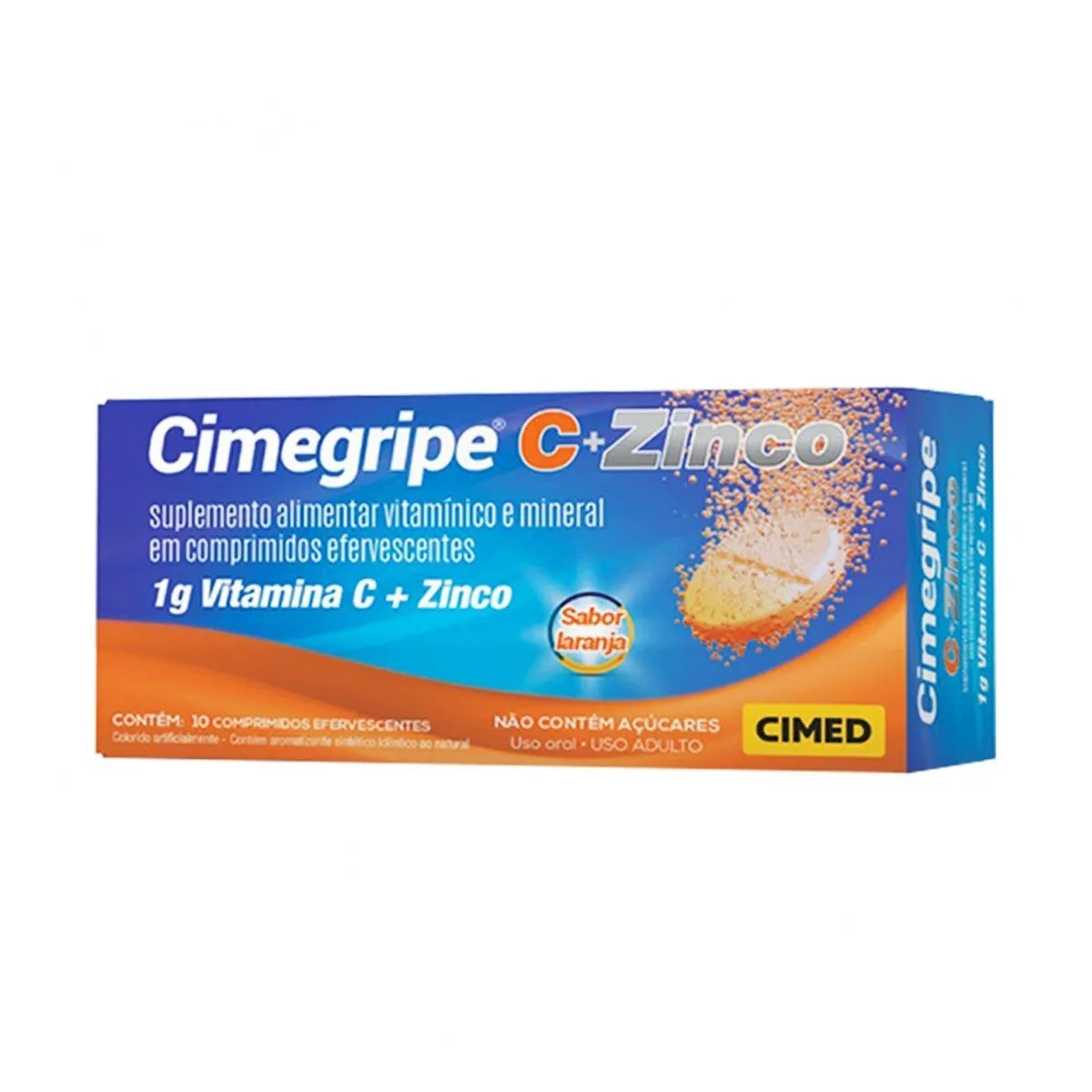 cimegripe +zinco 10cpds efervecente