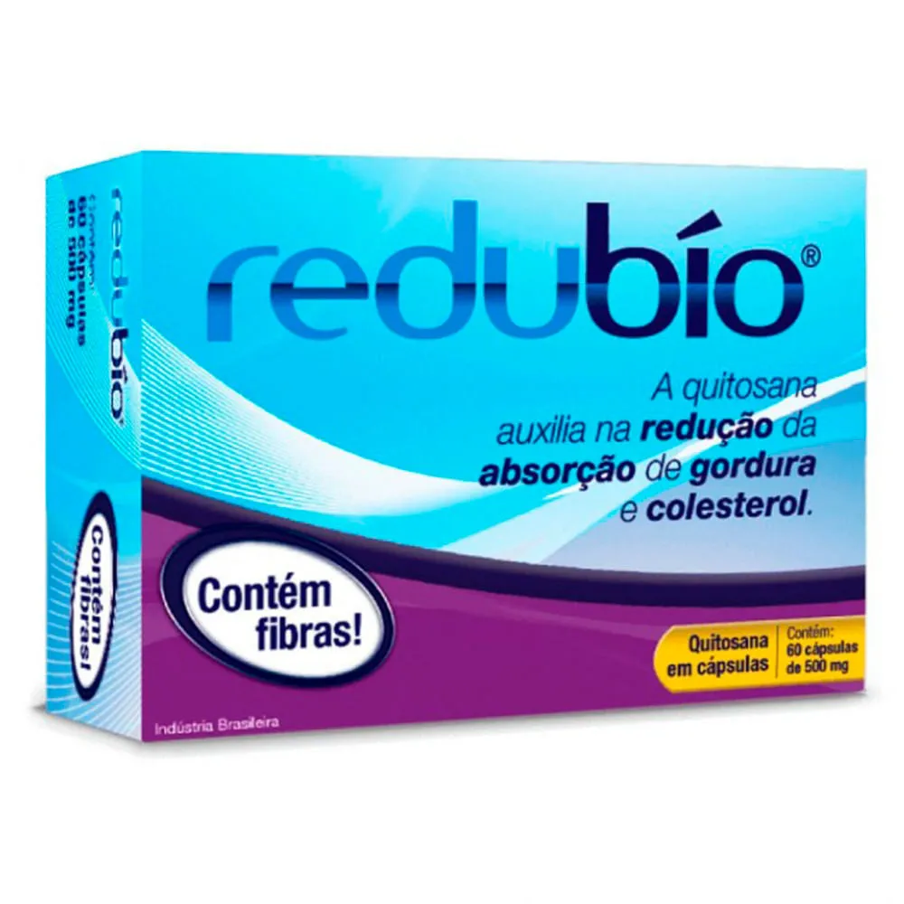 Redubío Quitosana 500mg 60 Cápsulas