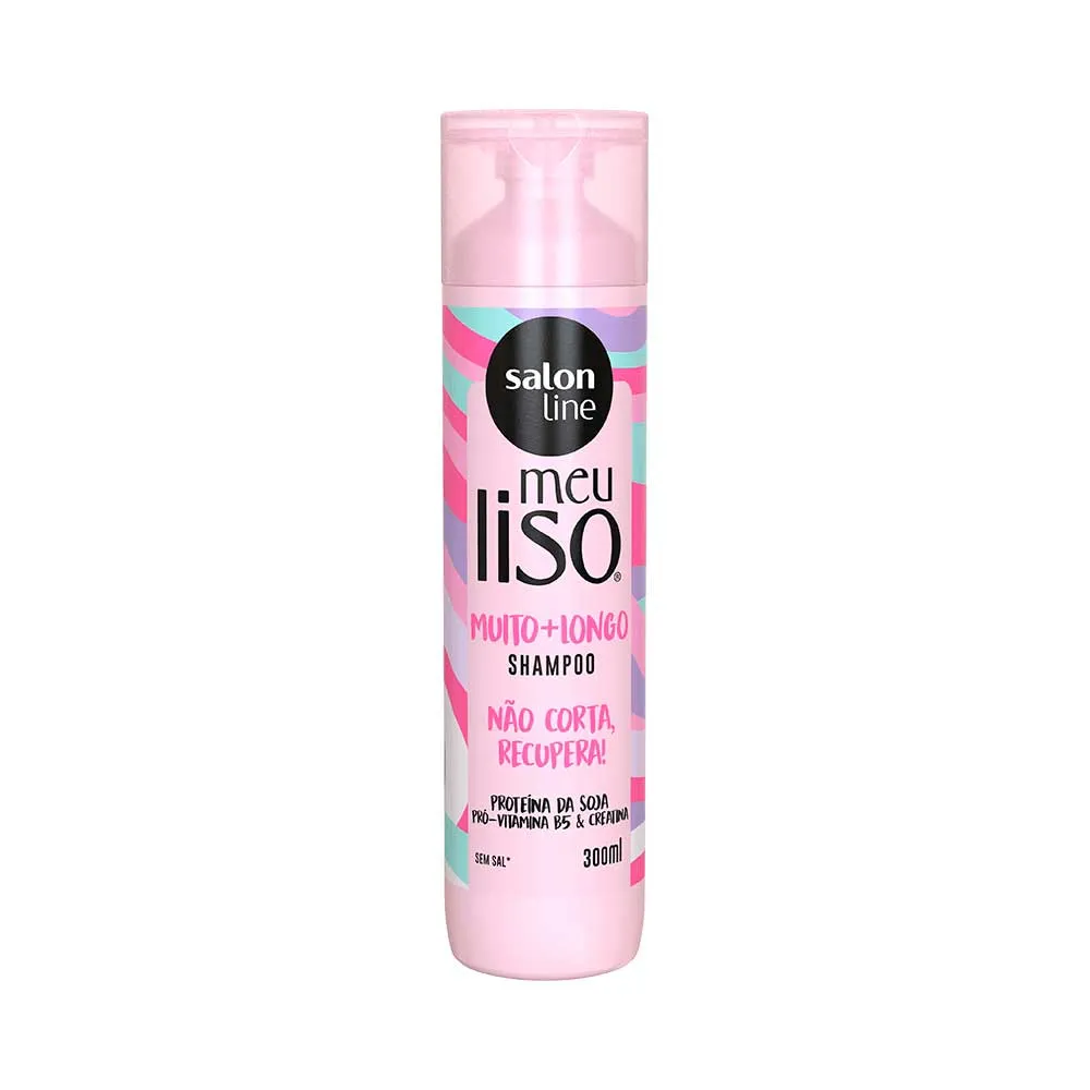 Shampoo Salon Line Meu Liso Muito + Longo 300ml