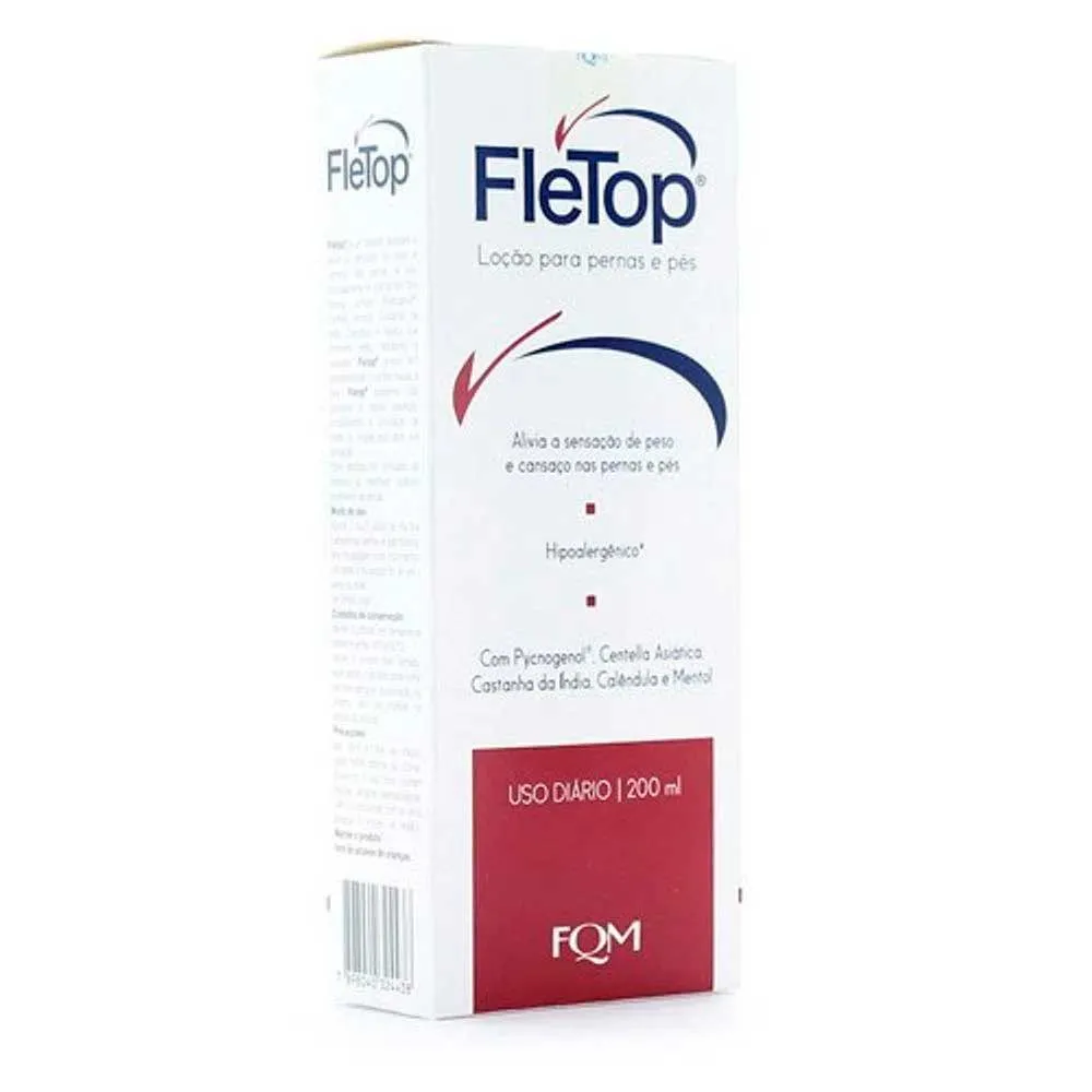 Fletop Loção Para Pernas e Pés 200ml