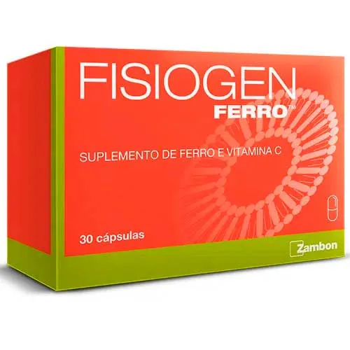 Fisiogen Ferro 30 Cápsulas