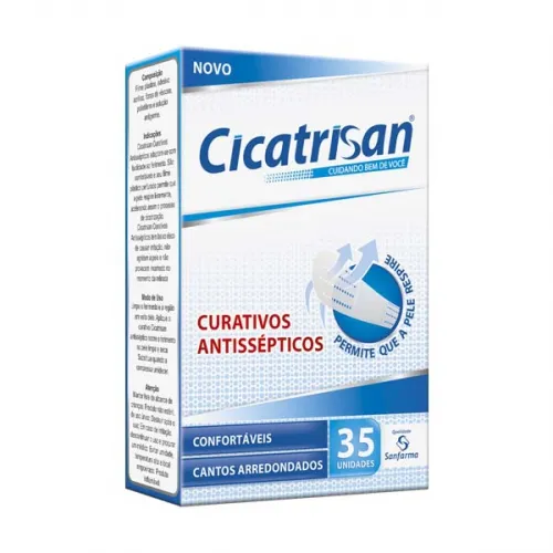curativo cicatrisan sanfarma 35 unidades