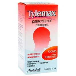 Tylemax 200mg - Gotas 15ml - Sabor Tutti-Frutti