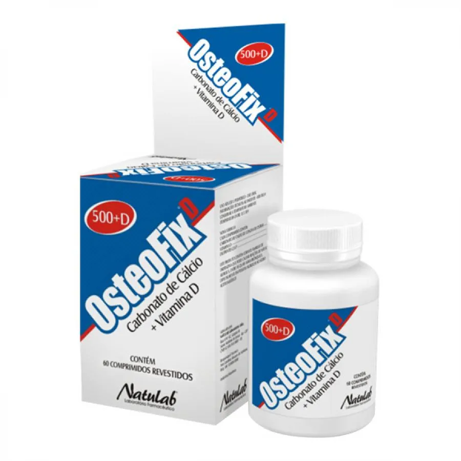 osteofix 500mg + 200ui 60 comprimidos