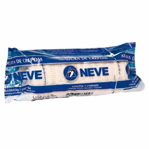 Atadura De Crepe Neve 13 Fios 20cmx180cm