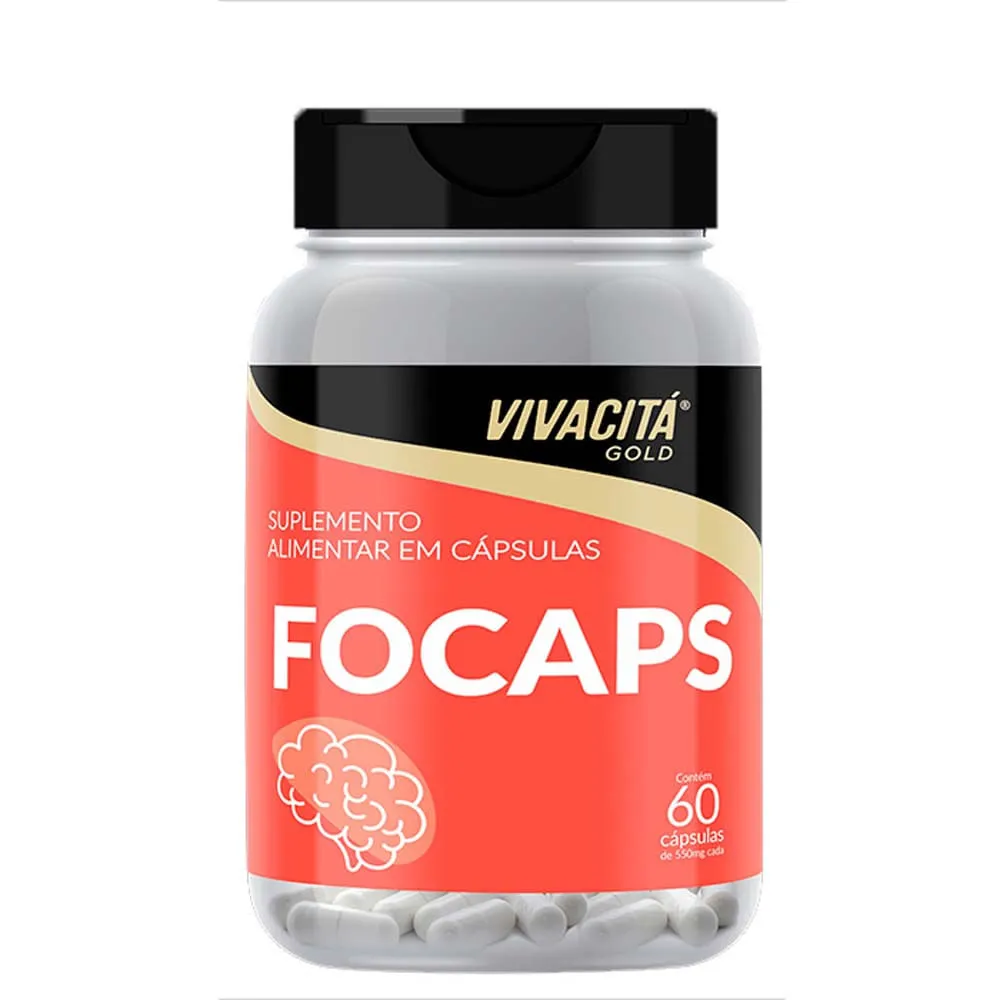 Focaps Vivacitá Gold 60 Cápsulas