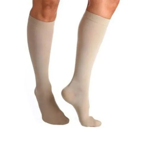 Meia 3/4 Sigvaris 862 20-30 Comfort Premium Normal Ponteira Fechada Gg Natural 1 Par