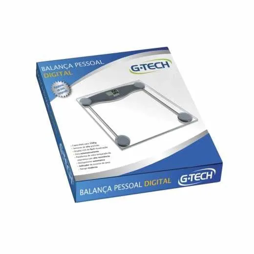 Balança Digital Gtech Glass 10 1 Unidade