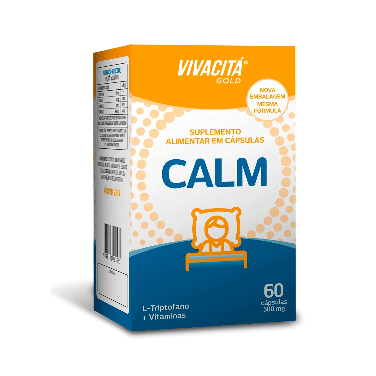 Calm Vivacitá Gold 60 Cápsulas