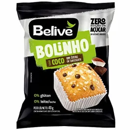 Bolinho de Coco e Chocolate Belive 40g
