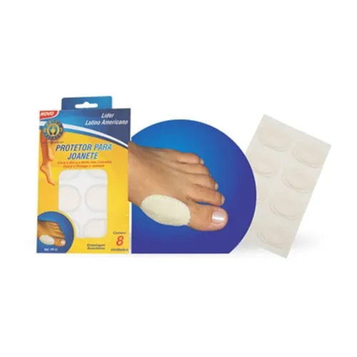 Protetor De Joanete Ortho Pauher Adesivo 8 Unidades