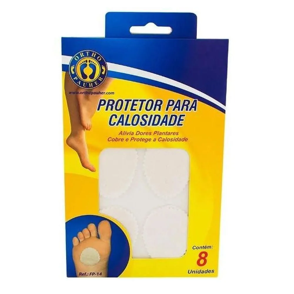 Protetor Para Calosidade Ortho Pauher 8 Unidades