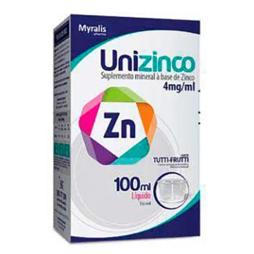 Unizinco Solução Oral 100ml