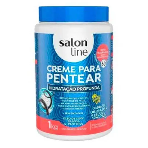 Creme De Pentear Salon Line Hidratação Profunda 1kg