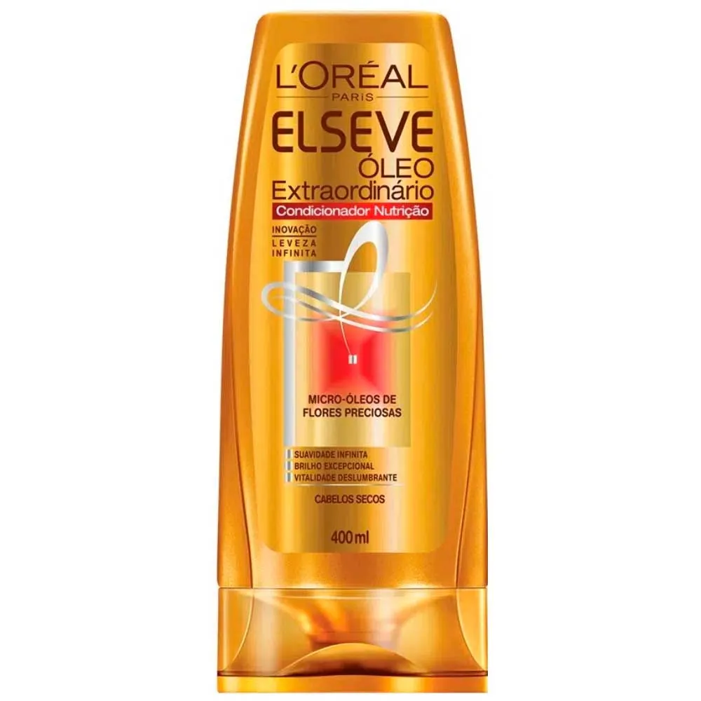 Condicionador Elseve Óleo Extraordinário Nutrição 400ml