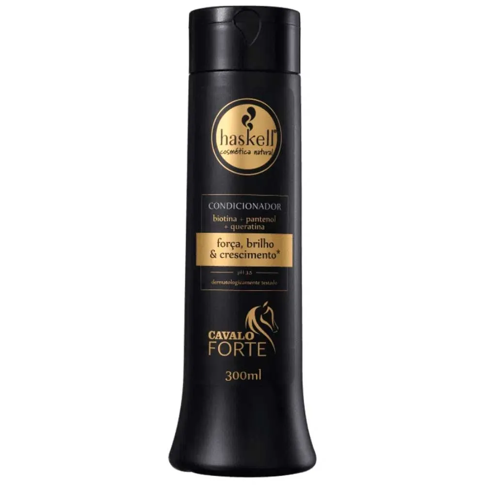 Condicionador Haskell Cavalo Forte Força, Brilho E Crescimento 300ml