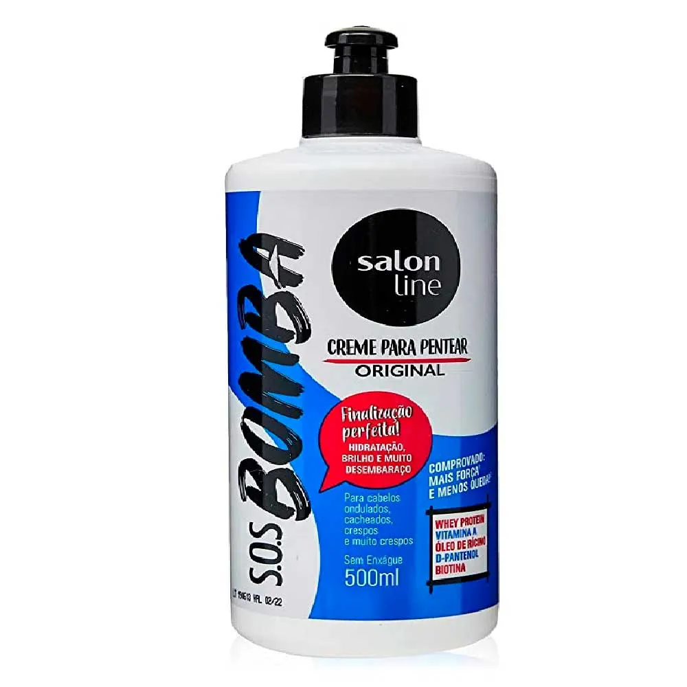 Creme De Pentear Salon Line S.o.s Bomba De Vitaminas 300ml