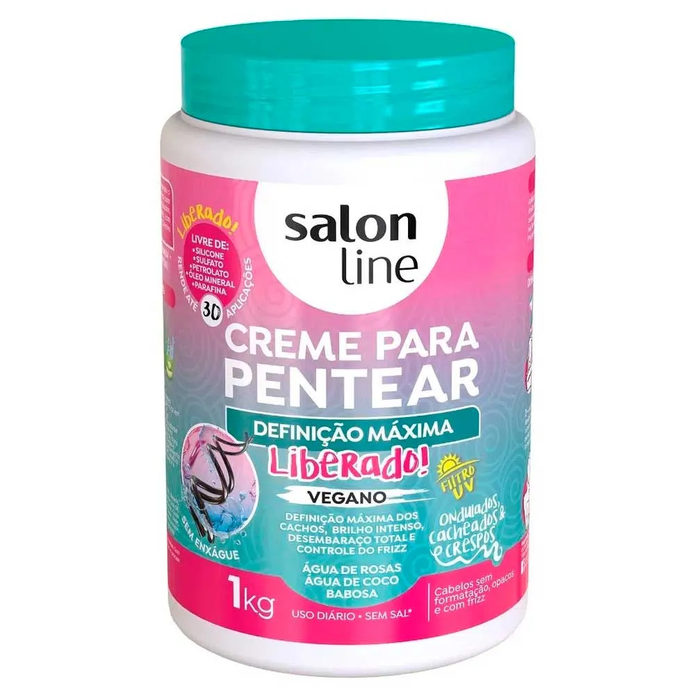 Creme De Pentear Salon Line Definição Máxima 1kg