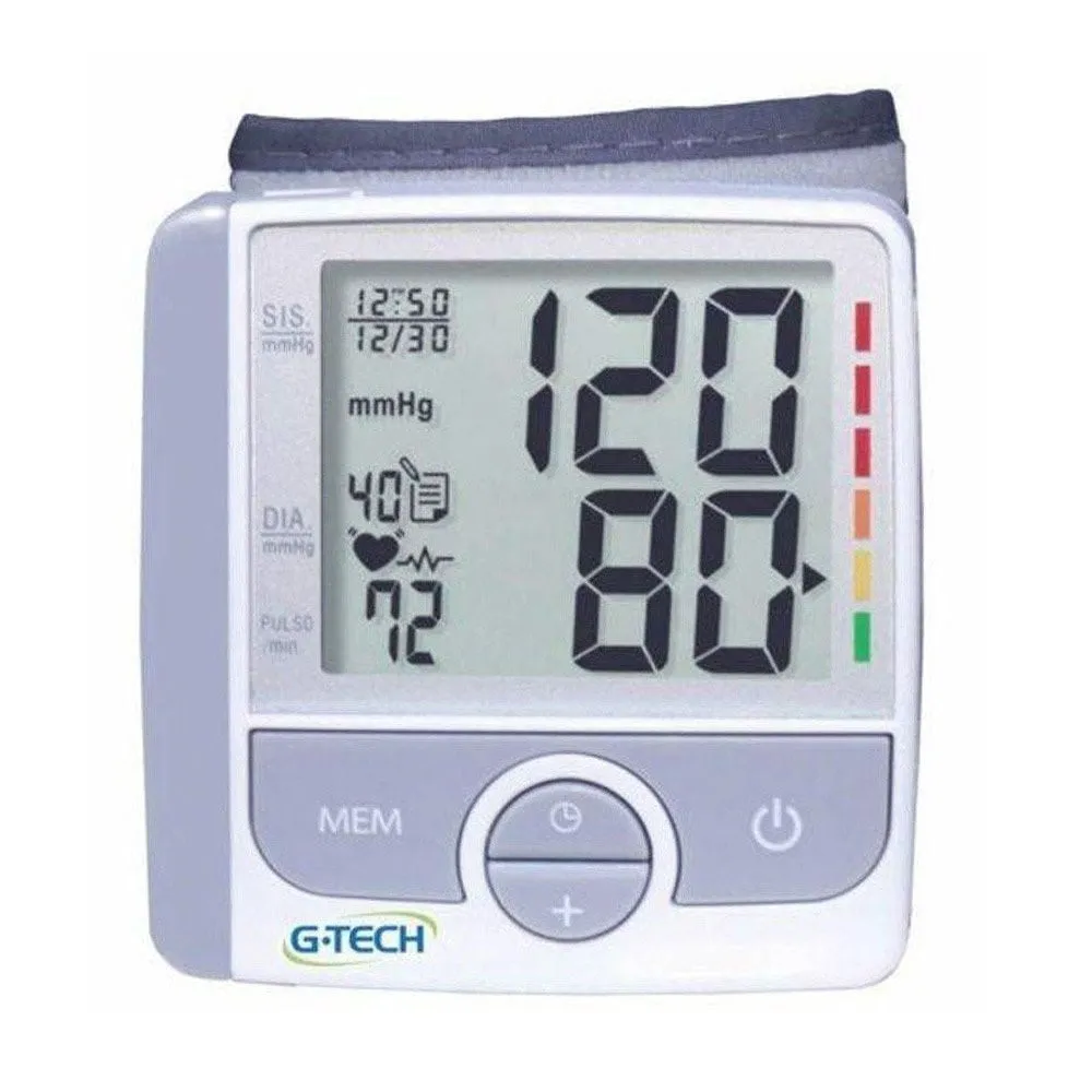 Aparelho De Pressão Digital De Pulso G-tech Gp300 1 Unidade
