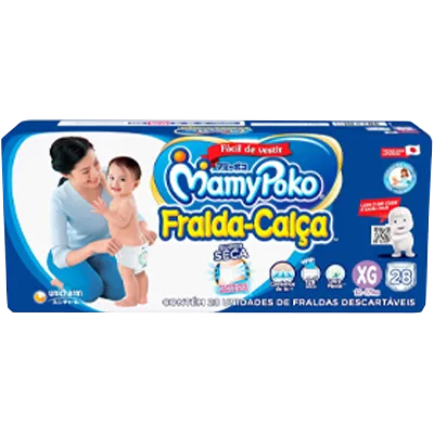 Fralda mamypoko calca jumbo xg 28un (n)