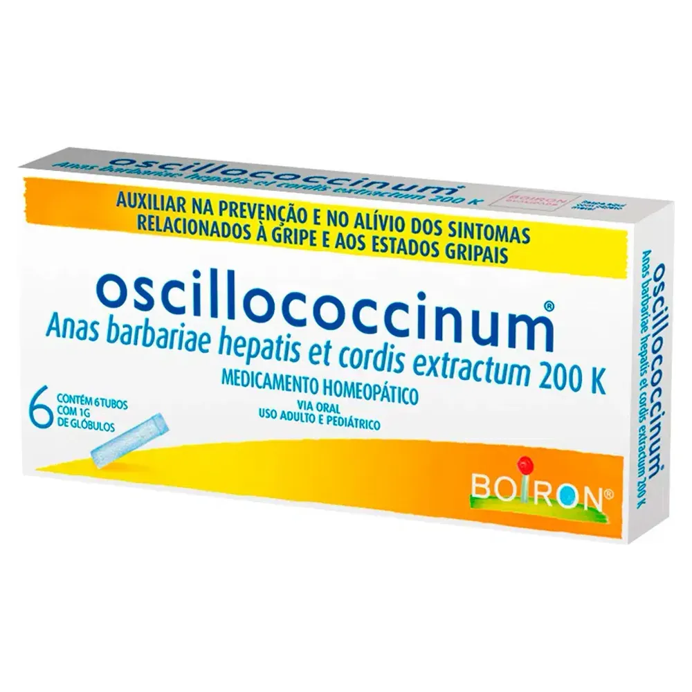 Oscillococcinum Glóbulos 6 Tubos De 1g