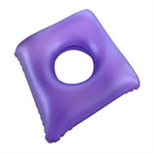 Almofada Inflável De Assento Bioflorence Quadrada Com Orifício 1 Unidade