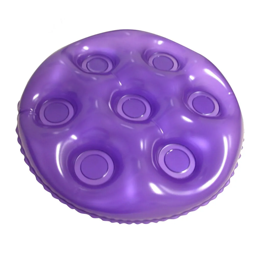 Almofada De Assento Inflável Bioflorence Redonda Caixa De Ovo 1 Unidade