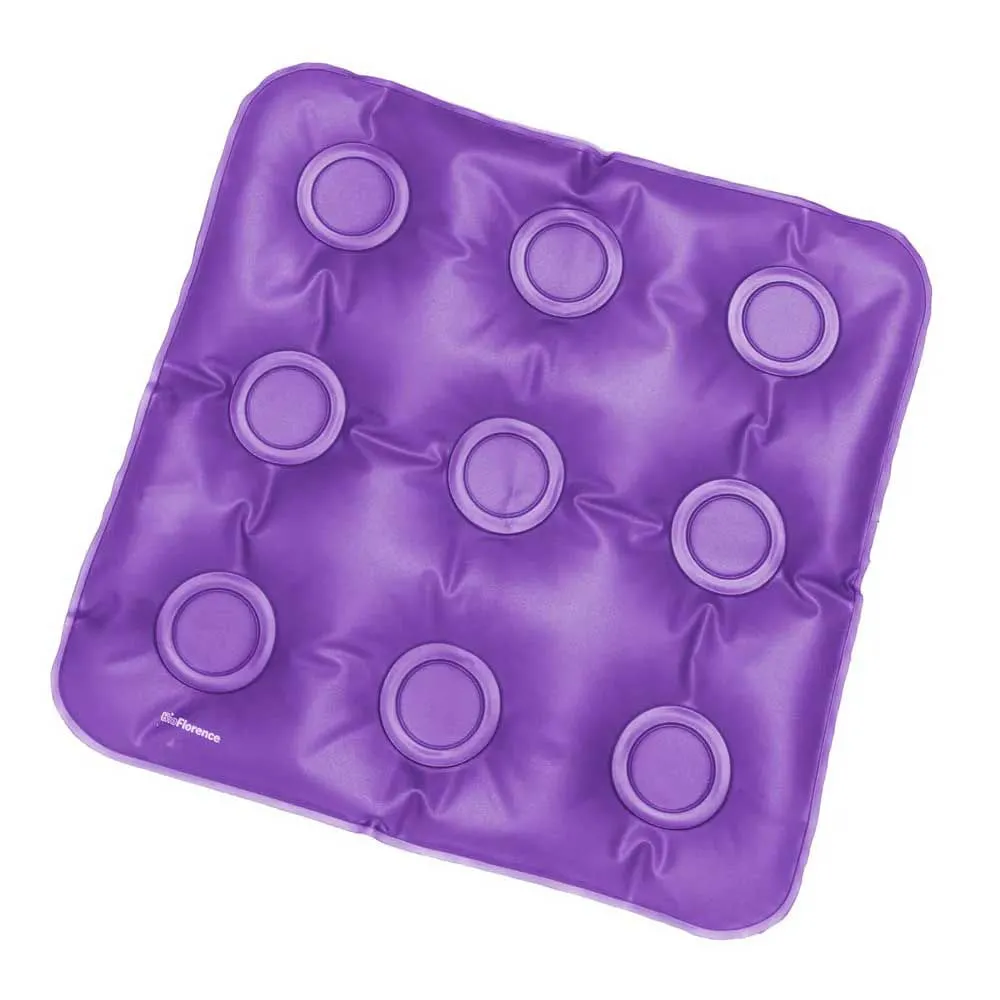 Almofada De Assento Quadrada Bioflorence Gel Caixa De Ovo 1 Unidade