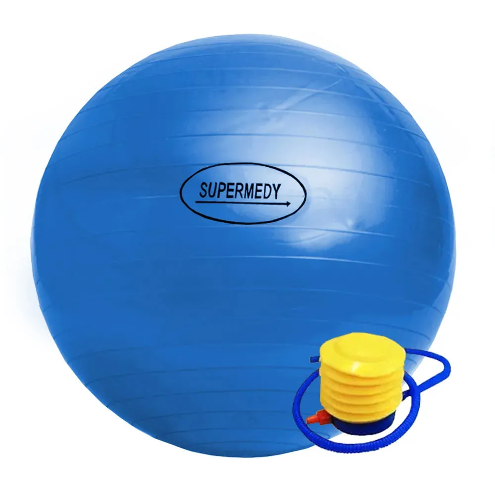 Bola De Ginástica Supermedy 65cm + Bomba Para Inflar