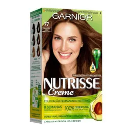 Tintura Permanente Nutrisse Creme 77 Chocolate Avelã - 1 Unidade