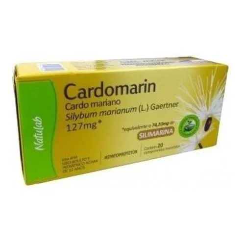 cardomarin 127mg, 20 comprimidos revestidos